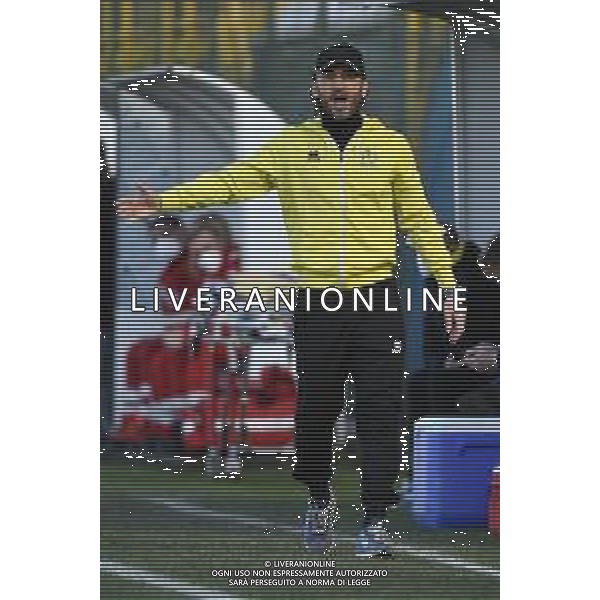 © TVRG Francesco Parravicini allenatore Pro Sesto Pro Sesto vs Pro Vercelli Campionato Serie C girone A - 31a giornata Sesto San Giovani (MI) 17-03-2021 Stadio Ernesto Breda foto Roberto Garavaglia/ag. Aldo Liverani sas