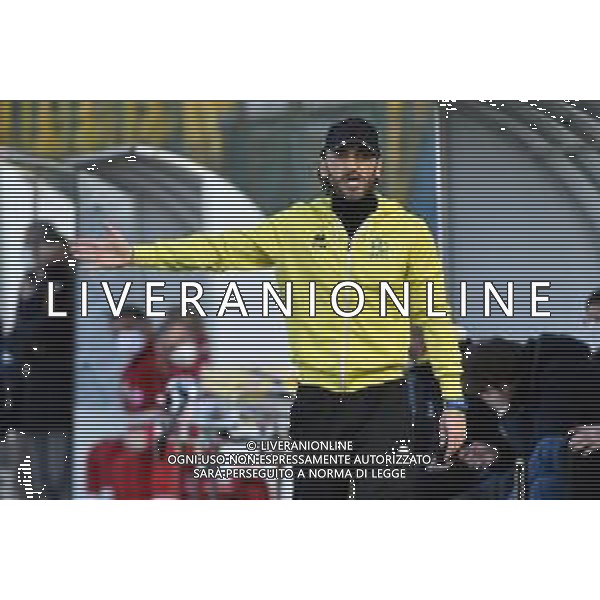 © TVRG Francesco Parravicini allenatore Pro Sesto Pro Sesto vs Pro Vercelli Campionato Serie C girone A - 31a giornata Sesto San Giovani (MI) 17-03-2021 Stadio Ernesto Breda foto Roberto Garavaglia/ag. Aldo Liverani sas