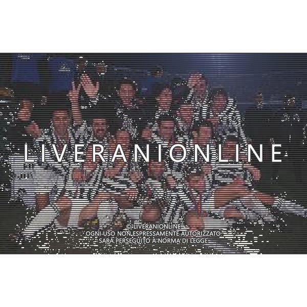 CALCIO JUVENTUS NELLA FOTO LA FORMAZIONE JUVENTUS VINCITRICE SUPER COPPA FOTO SALVATORE GIGLIO-AGENZIA ALDO LIVERANI SAS
