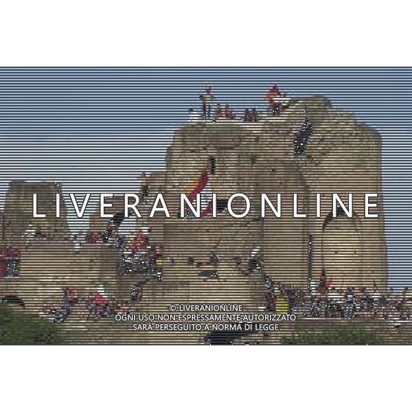 CIRCO MASSIMO ROMA 2001 NELLA FOTO LA FESTA DELLO SCUDETTO ROMA CALCIO AL CIRCO MASSIMO FOTO GIULIANI-AGENZIA ALDO LIVERANI