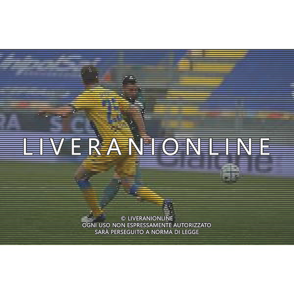 Frosinone vs Lecce Campionato Serie B - 30 Giornata Stadio B.Stirpe - Frosinone 20-03-2021 nella foto Primo gol Massimo Coda ©Federico Gaetano / AGENZIA ALDO LIVERANI SAS