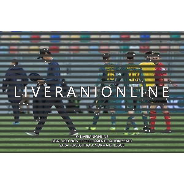 Frosinone vs Lecce Campionato Serie B - 30 Giornata Stadio B.Stirpe - Frosinone 20-03-2021 nella foto alessandro Nesta esce deluso a fine gara ©Federico Gaetano / AGENZIA ALDO LIVERANI SAS