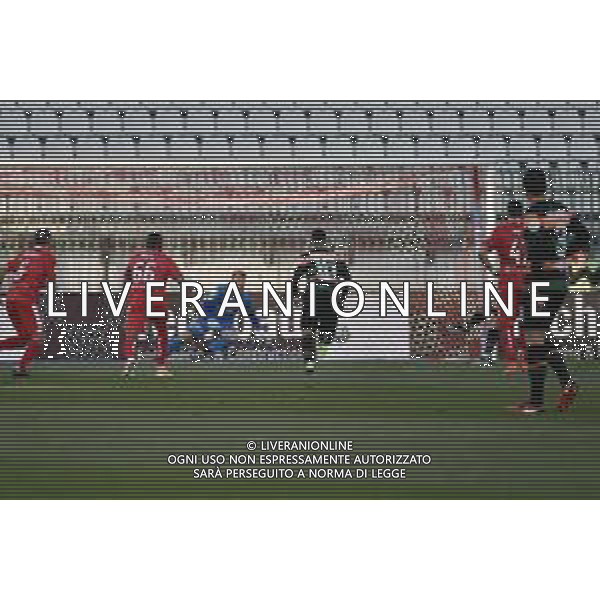 ¬© TVRG Mattia Aramu (Venezia) segna il gol del 3 a 0 su rigore Monza vs Venezia Campionato Serie BKT - 30a giornata Monza 20-03-2021 U-Power Stadium foto Roberto Garavaglia/ag. Aldo Liverani sas / AGENZIA ALDO LIVERANI SAS