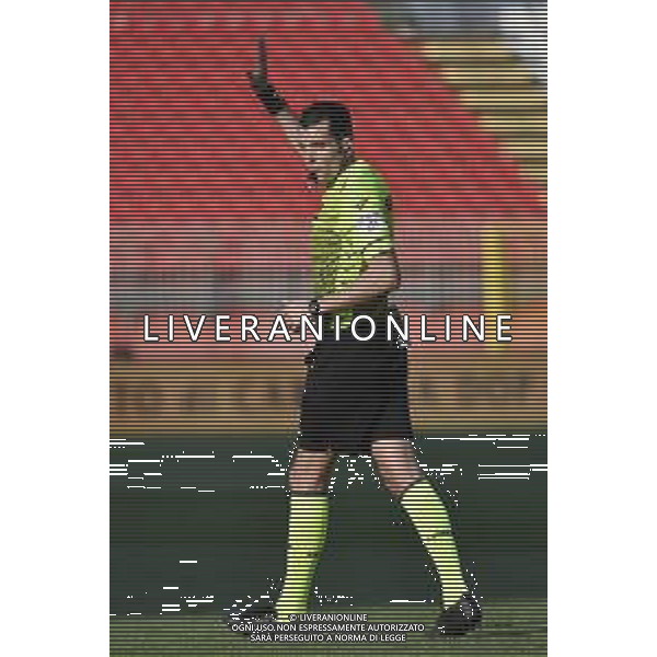 © TVRG l\'arbitro Manuel Volpi di Arezzo Monza vs Venezia Campionato Serie BKT - 30a giornata Monza 20-03-2021 U-Power Stadium foto Roberto Garavaglia/ag. Aldo Liverani sas / AGENZIA ALDO LIVERANI SAS