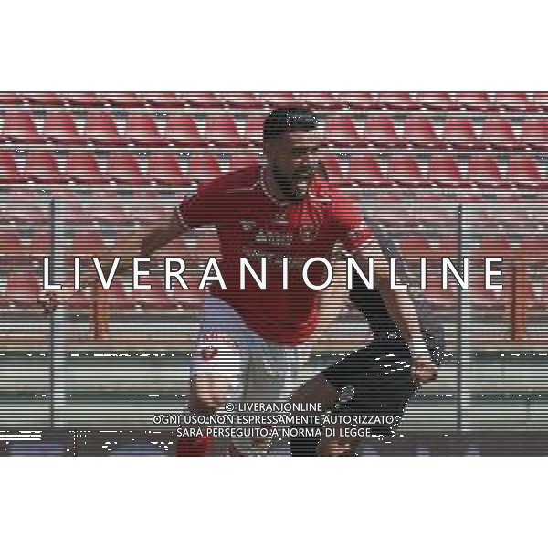 Cerquiglinio/LMedia - AC Perugia vs FC Sudtirol - Italian football Serie C match 2020/2021 21 March 2021 - Renato Curi stadium, perugia, Italy Photo showing: salvatore monaco (n.6 perugia calcio) exultation 1-0 @Cerquiglinio/LMedia/ AGENZIA ALDO LIVERANI SAS
