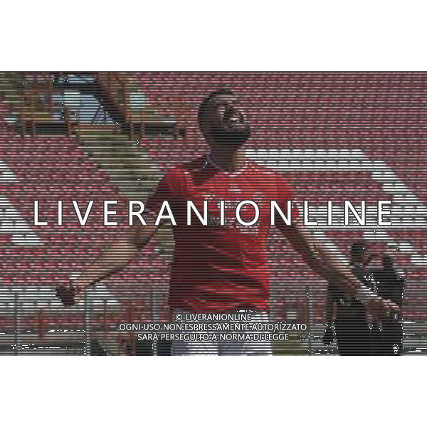 Cerquiglinio/LMedia - AC Perugia vs FC Sudtirol - Italian football Serie C match 2020/2021 21 March 2021 - Renato Curi stadium, perugia, Italy Photo showing: salvatore monaco (n.6 perugia calcio) exultation 1-0 @Cerquiglinio/LMedia/ AGENZIA ALDO LIVERANI SAS