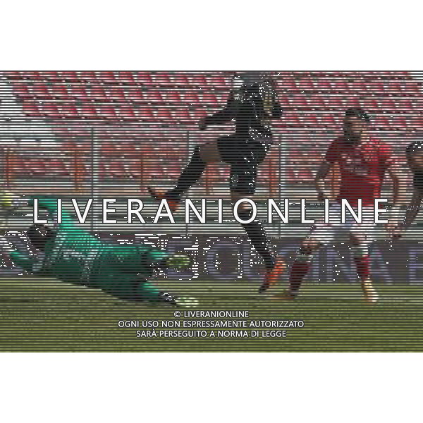 Cerquiglinio/LMedia - AC Perugia vs FC Sudtirol - Italian football Serie C match 2020/2021 21 March 2021 - Renato Curi stadium, perugia, Italy Photo showing: salvatore monaco (n.6 perugia calcio) goal 1-0 @Cerquiglinio/LMedia/ AGENZIA ALDO LIVERANI SAS