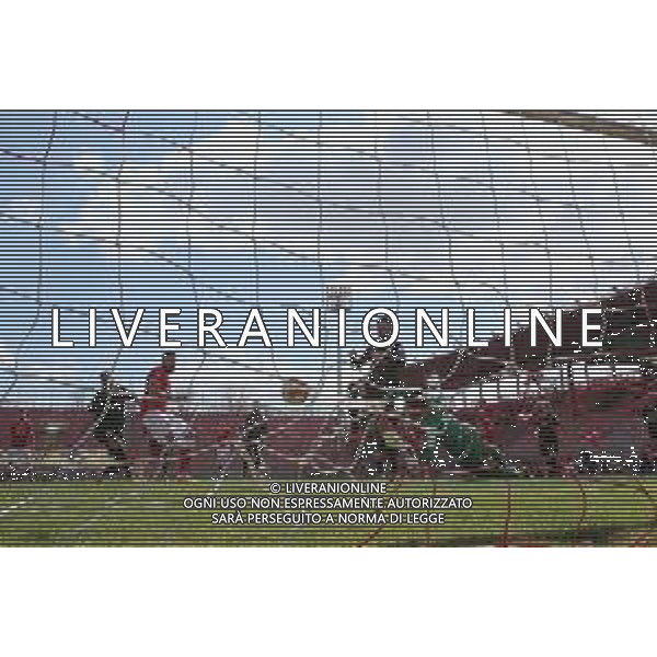 Cerquiglinio/LMedia - AC Perugia vs FC Sudtirol - Italian football Serie C match 2020/2021 21 March 2021 - Renato Curi stadium, perugia, Italy Photo showing: salvatore monaco (n.6 perugia calcio) goal 1-0 @Cerquiglinio/LMedia/ AGENZIA ALDO LIVERANI SAS