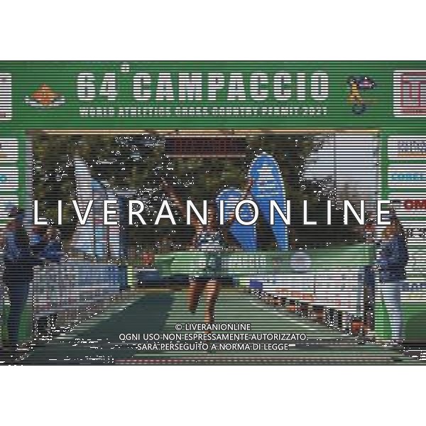 FSCV - 64° Cross del Campaccio San Giorgio su Legnano (MI), 21 Marzo2021 Nella foto: Tsehay Gemechu vince l\'edizione del 2021 Ph. Soli - Ag. Aldo Liverani/ AGENZIA ALDO LIVERANI SAS