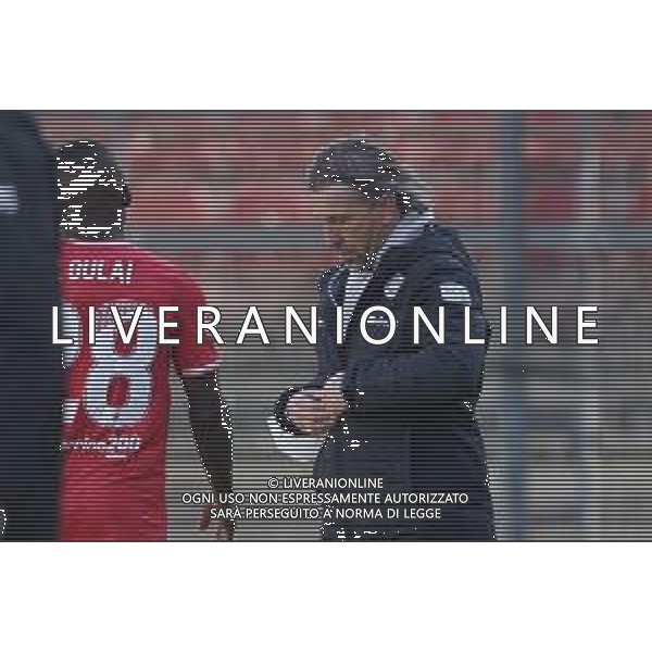 Cerquiglinio/LMedia - AC Perugia vs FC Sudtirol - Italian football Serie C match 2020/2021 21 March 2021 - Renato Curi stadium, perugia, Italy Photo showing: vecchi stefano (coach fc sudtirol) disappointed at the end of the race @Cerquiglinio/LMedia/ AGENZIA ALDO LIVERANI SAS