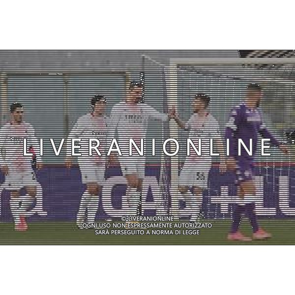 Papinia/LMedia - ACF Fiorentina vs AC Milan - Italian football Serie A match 2020/2021 21 March 2021 - Artemio Franchi stadium, florence, Italy Photo showing: Zlatan Ibrahimovic of AC Milan celebrates after scoring a goal @Papinia/LMedia AG ALDO LIVERANI SAS