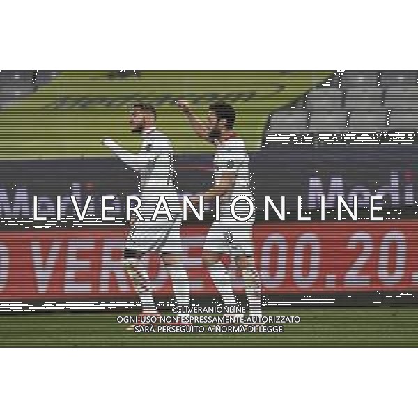 Papinia/LMedia - ACF Fiorentina vs AC Milan - Italian football Serie A match 2020/2021 21 March 2021 - Artemio Franchi stadium, florence, Italy Photo showing: Hakan Calhanoglu of AC Milan celebrates after scoring a goal @Papinia/LMedia/ AGENZIA ALDO LIVERANI SAS