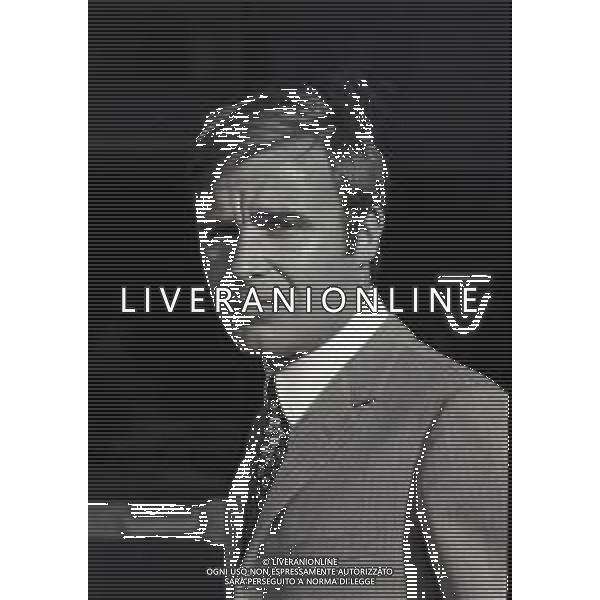 RETROSPETTIVA TITO STAGNO GIORNALISTA,TELECRONISTA SPORTIVO E CONDUTTORE TELEVISIVO NELLA FOTO TITO STAGNO A ROMA NELL\'ANNO 1966 AG ALDO LIVERANI SAS