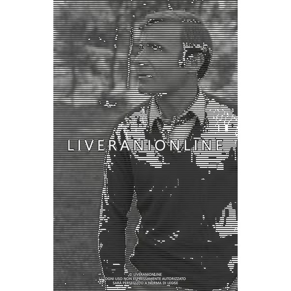 RETROSPETTIVA TITO STAGNO GIORNALISTA,TELECRONISTA SPORTIVO E CONDUTTORE TELEVISIVO NELLA FOTO TITO STAGNO A ROMA NELL\'ANNO 1966 AG ALDO LIVERANI SAS