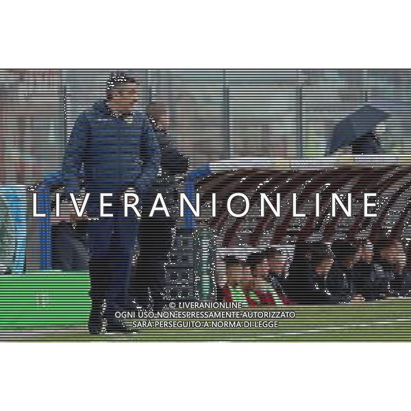 REGGINA - CHIEVO CAMPIONATO CALCIO SERIE B 21.03.2021 NELLA FOTO L\'ALLENATORE DEL CHIEVO ALFREDO AGLIETTI ©GAREFFA/ AGENZIA ALDO LIVERANI SAS