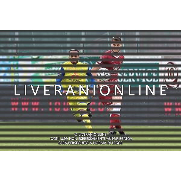 REGGINA - CHIEVO CAMPIONATO CALCIO SERIE B 21.03.2021 NELLA FOTO LORENZO CRISETIG E JOEL OBI ©GAREFFA/ AGENZIA ALDO LIVERANI SAS