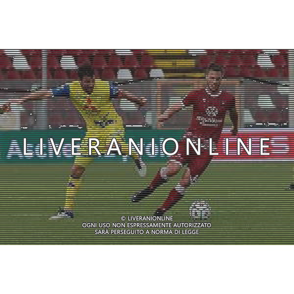 REGGINA - CHIEVO CAMPIONATO CALCIO SERIE B 21.03.2021 NELLA FOTO LORENZO CRISETIG E FILIP DJORDJEVIC ©GAREFFA/ AGENZIA ALDO LIVERANI SAS