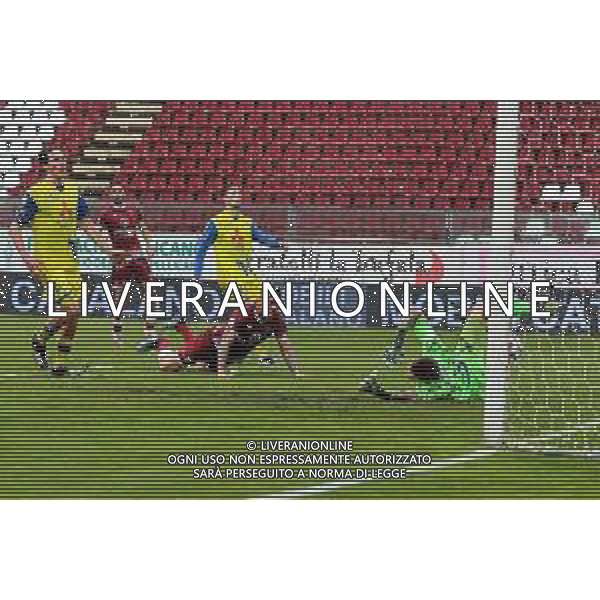 REGGINA - CHIEVO CAMPIONATO CALCIO SERIE B 21.03.2021 NELLA FOTO IL GOL DI GERMAN DENIS ©GAREFFA/ AGENZIA ALDO LIVERANI SAS