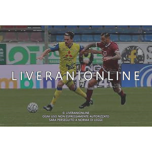 REGGINA - CHIEVO CAMPIONATO CALCIO SERIE B 21.03.2021 NELLA FOTO MAXIME LEVERBE E ADRIANO MONTALTO ©GAREFFA/ AGENZIA ALDO LIVERANI SAS