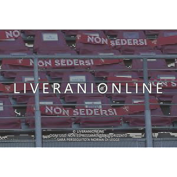 Torino 14.03.2021 Stadio Olimpico Grande Torino ©Alessandro Falzone/Agenzia Aldo Liverani Torino vs Inter Serie A Tim 2020/2021 Nella foto : Tribuna vuota in tempo di Covid 19 ©Falzone / AGENZIA ALDO LIVERANI SAS