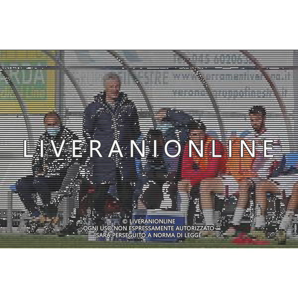 Virtus Verona - Alma Juventus Fano Campionato di Calcio serie C girone B - 21/03/2021 nella foto: Mister Destro Flavio(Alma Juventus Fano) ©Claudio Zamagni/Agenzia Aldo Liverani / AGENZIA ALDO LIVERANI SAS