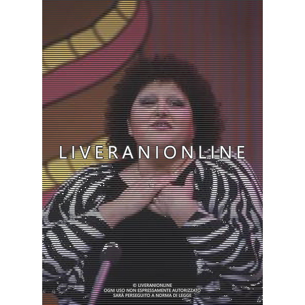 RETROSPETTIVA LUCIANA TURINA CANTANTE E ATTRICE NELLA FOTO LUCIANA TURINA NELL\'ANNO 1984 AG ALDO LIVERANI SAS