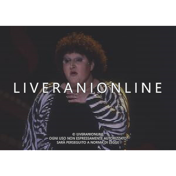 RETROSPETTIVA LUCIANA TURINA CANTANTE E ATTRICE NELLA FOTO LUCIANA TURINA NELL\'ANNO 1984 AG ALDO LIVERANI SAS