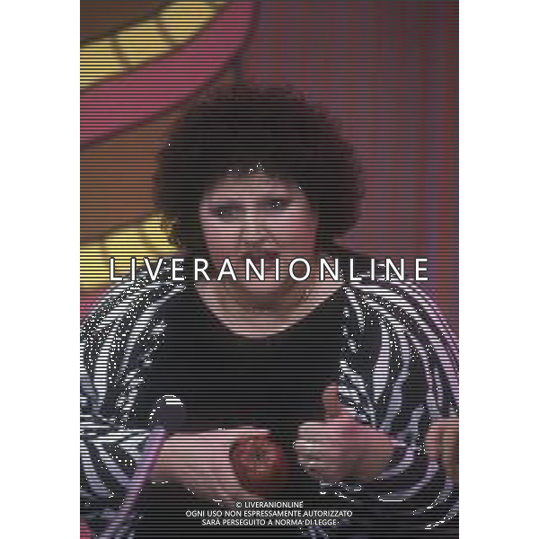 RETROSPETTIVA LUCIANA TURINA CANTANTE E ATTRICE NELLA FOTO LUCIANA TURINA NELL\'ANNO 1984 AG ALDO LIVERANI SAS