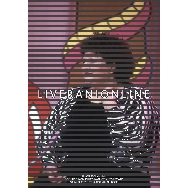 RETROSPETTIVA LUCIANA TURINA CANTANTE E ATTRICE NELLA FOTO LUCIANA TURINA NELL\'ANNO 1984 AG ALDO LIVERANI SAS