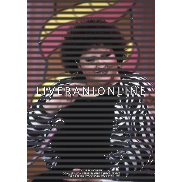 RETROSPETTIVA LUCIANA TURINA CANTANTE E ATTRICE NELLA FOTO LUCIANA TURINA NELL\'ANNO 1984 AG ALDO LIVERANI SAS