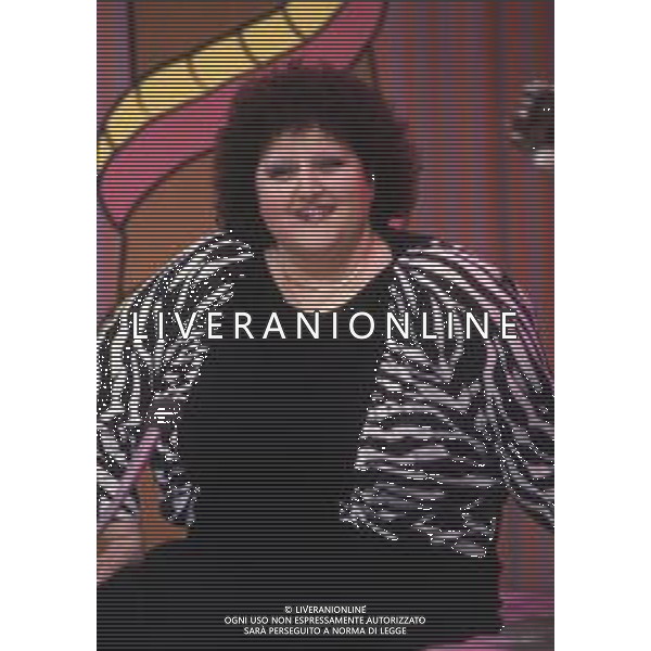 RETROSPETTIVA LUCIANA TURINA CANTANTE E ATTRICE NELLA FOTO LUCIANA TURINA NELL\'ANNO 1984 AG ALDO LIVERANI SAS