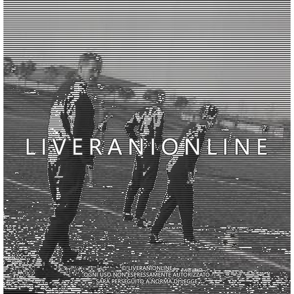 RETROSPETTIVA NILS LIEDHOLM ALLENATORE CALCIO NELLA FOTO NILS LIEDHOLM NELL\'ANNO 1965 AG ALDO LIVERANI SAS 