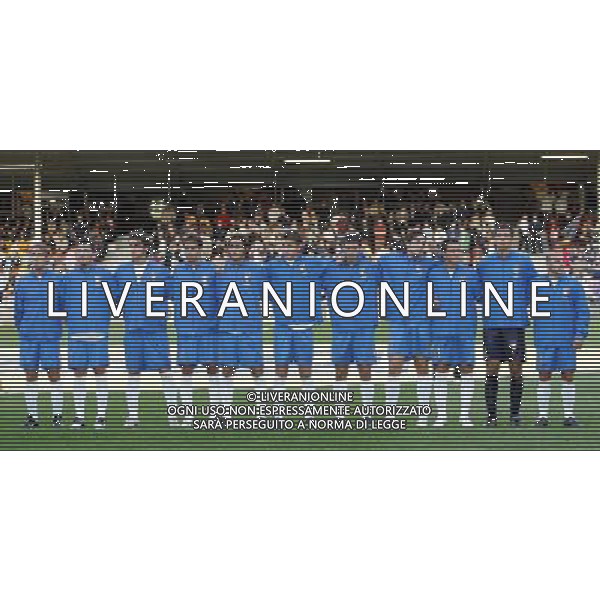 Motherwell (sco) 02/09/2005 qualificazioni europei U21 scozia-italia nella foto formazione italia ph marc luzzani/ag aldo liverani s.a.s.