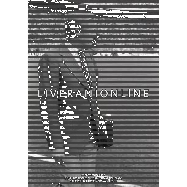 RETROSPETTIVA NILS LIEDHOLM ALLENATORE CALCIO NELLA FOTO NILS LIEDHOLM ALLENATORE MILANNELL\'ANNO 1978-1979 AG ALDO LIVERANI SAS  