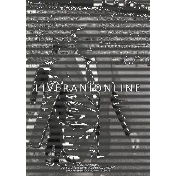 RETROSPETTIVA NILS LIEDHOLM ALLENATORE CALCIO NELLA FOTO NILS LIEDHOLM ALLENATORE MILANNELL\'ANNO 1978-1979 AG ALDO LIVERANI SAS  