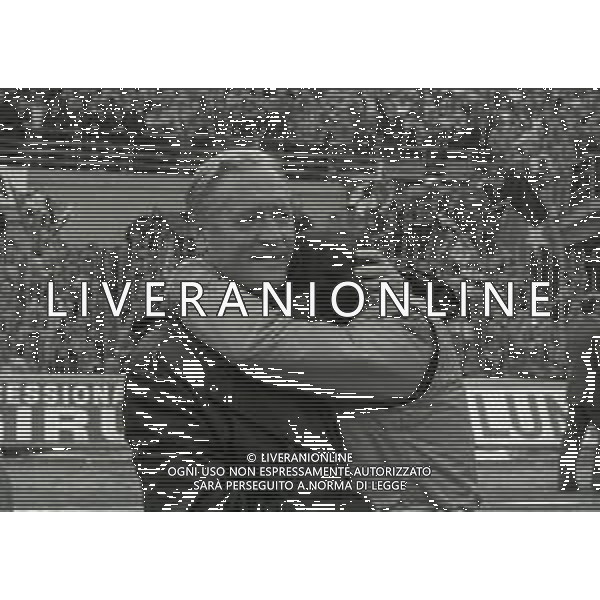 RETROSPETTIVA NILS LIEDHOLM ALLENATORE CALCIO NELLA FOTO NILS LIEDHOLM ALLENATORE MILANNELL\'ANNO 1978-1979 AG ALDO LIVERANI SAS  