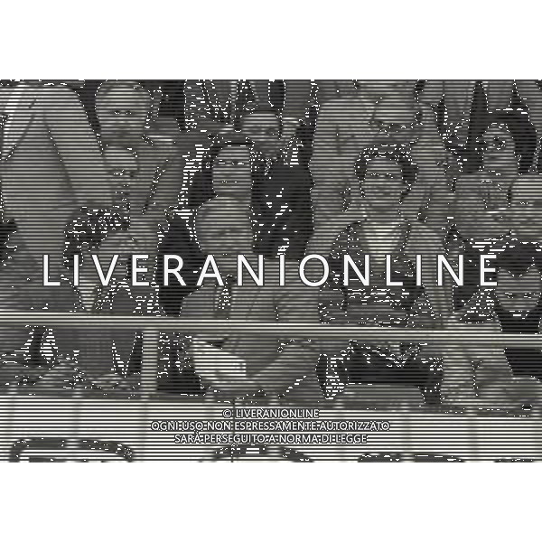 RETROSPETTIVA NILS LIEDHOLM ALLENATORE CALCIO NELLA FOTO NILS LIEDHOLM ALLENATORE ROMA NELL\'ANNO 1979-1980 CON IL FIGLIO- SANDRO VITALI-MASSIMO GIACOMINI E FABIO CAPELLO  AG ALDO LIVERANI SAS  