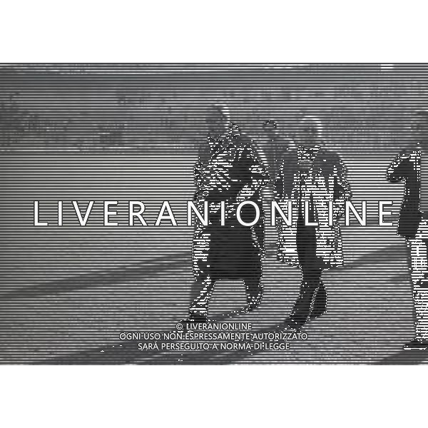 RETROSPETTIVA NILS LIEDHOLM ALLENATORE CALCIO NELLA FOTO NILS LIEDHOLM ALLENATORE ROMA NELL\'ANNO 1979-1980 AG ALDO LIVERANI SAS 