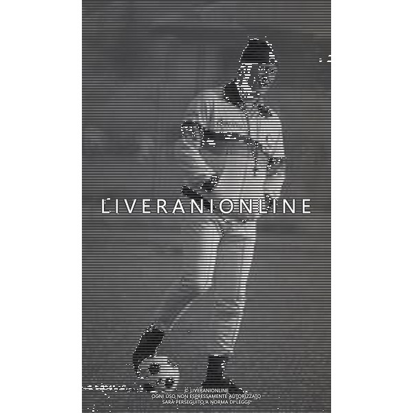 RETROSPETTIVA NILS LIEDHOLM ALLENATORE CALCIO NELLA FOTO NILS LIEDHOLM ALLENATORE ROMA NELL\'ANNO 1981-1982 AG ALDO LIVERANI SAS 