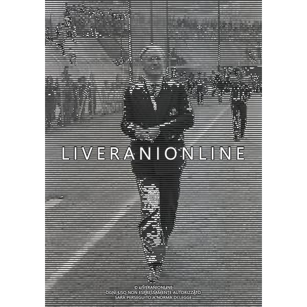 RETROSPETTIVA NILS LIEDHOLM ALLENATORE CALCIO NELLA FOTO NILS LIEDHOLM ALLENATORE ROMA NELL\'ANNO 1981-1982 AG ALDO LIVERANI SAS 