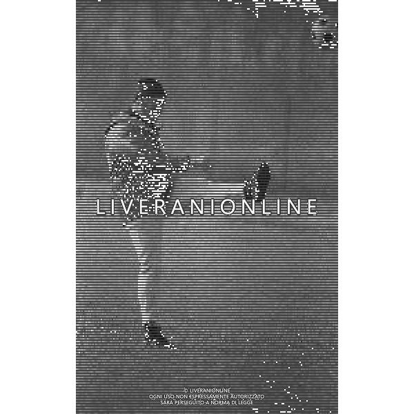 RETROSPETTIVA NILS LIEDHOLM ALLENATORE CALCIO NELLA FOTO NILS LIEDHOLM ALLENATORE ROMA NELL\'ANNO 1981-1982 AG ALDO LIVERANI SAS 