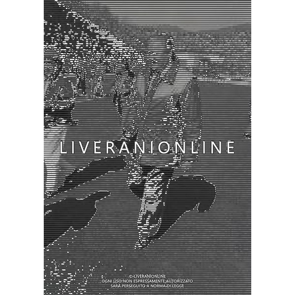 RETROSPETTIVA NILS LIEDHOLM ALLENATORE CALCIO NELLA FOTO NILS LIEDHOLM ALLENATORE ROMA NELL\'ANNO 1982-1983 AG ALDO LIVERANI SAS  