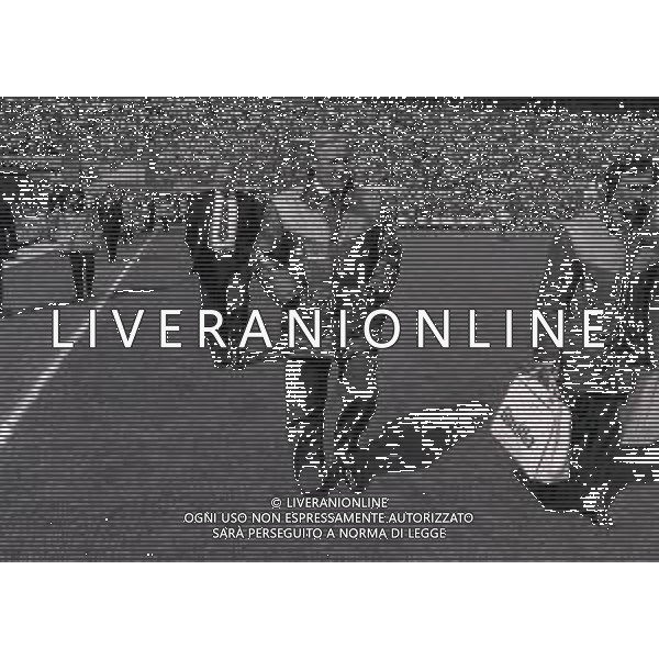 RETROSPETTIVA NILS LIEDHOLM ALLENATORE CALCIO NELLA FOTO NILS LIEDHOLM ALLENATORE ROMA NELL\'ANNO 1982-1983 AG ALDO LIVERANI SAS  