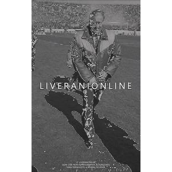RETROSPETTIVA NILS LIEDHOLM ALLENATORE CALCIO NELLA FOTO NILS LIEDHOLM ALLENATORE ROMA NELL\'ANNO 1982-1983 AG ALDO LIVERANI SAS  
