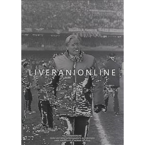 RETROSPETTIVA NILS LIEDHOLM ALLENATORE CALCIO NELLA FOTO NILS LIEDHOLM ALLENATORE ROMA NELL\'ANNO 1982-1983 AG ALDO LIVERANI SAS  