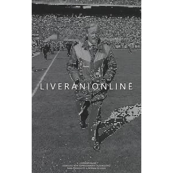 RETROSPETTIVA NILS LIEDHOLM ALLENATORE CALCIO NELLA FOTO NILS LIEDHOLM ALLENATORE ROMA NELL\'ANNO 1982-1983 AG ALDO LIVERANI SAS  