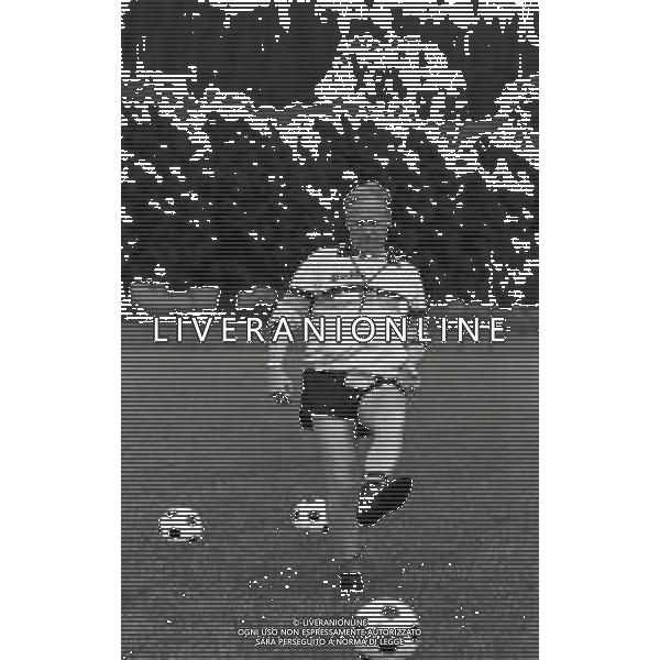 RETROSPETTIVA NILS LIEDHOLM ALLENATORE CALCIO NELLA FOTO NILS LIEDHOLM ALLENATORE ROMA NELL\'ANNO 1982-1983 AG ALDO LIVERANI SAS  