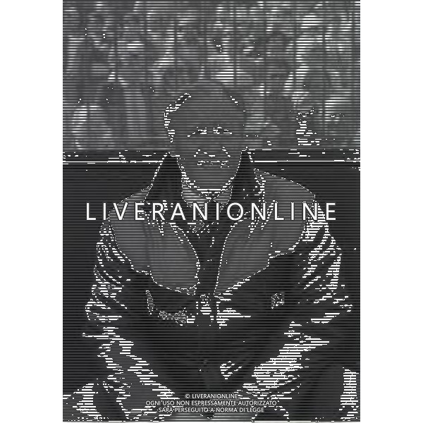 RETROSPETTIVA NILS LIEDHOLM ALLENATORE CALCIO NELLA FOTO NILS LIEDHOLM ALLENATORE ROMA NELL\'ANNO 1982-1983 AG ALDO LIVERANI SAS  