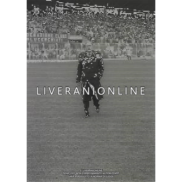 RETROSPETTIVA NILS LIEDHOLM ALLENATORE CALCIO NELLA FOTO NILS LIEDHOLM ALLENATORE ROMA NELL\'ANNO 1982-1983 AG ALDO LIVERANI SAS  