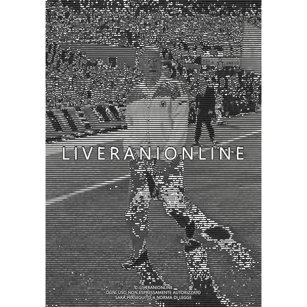 RETROSPETTIVA NILS LIEDHOLM ALLENATORE ROMA CALCIO NELLA FOTO NILS LIEDHOLM ALLENATORE ROMA CALCIO NELL\'ANNO 1983-1984 AG ALDO LIVERANI SAS